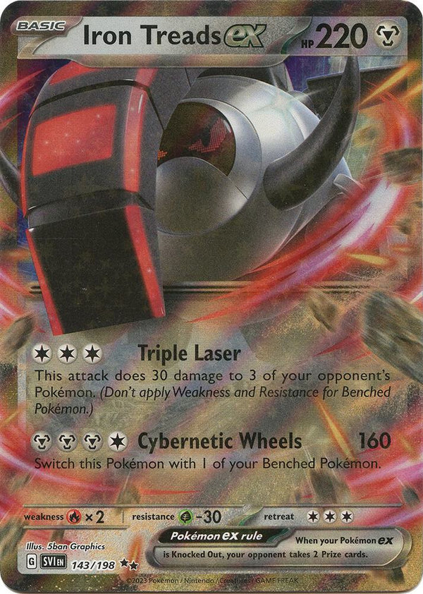 Iron Treads ex - 143/198 - Pokémon
