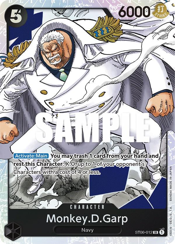 Monkey.D.Garp - One Piece Card Game