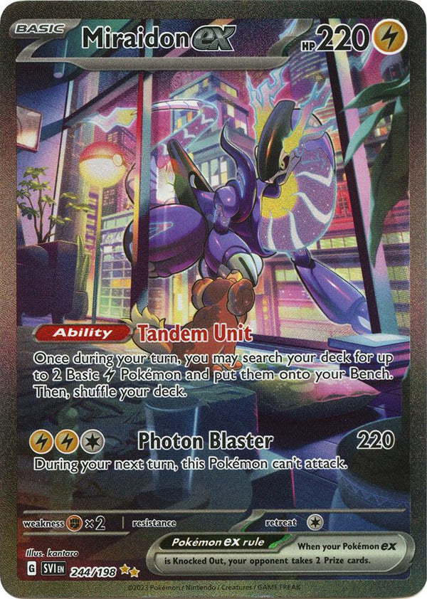 Miraidon ex - 244/198 - Pokémon