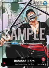 Roronoa Zoro - OP01-001 (Alternate Art) - One Piece Card Game