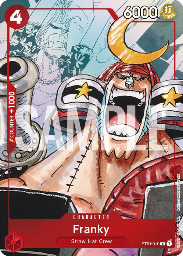 Franky - ST01-010 (Alternate Art) - One Piece Card Game