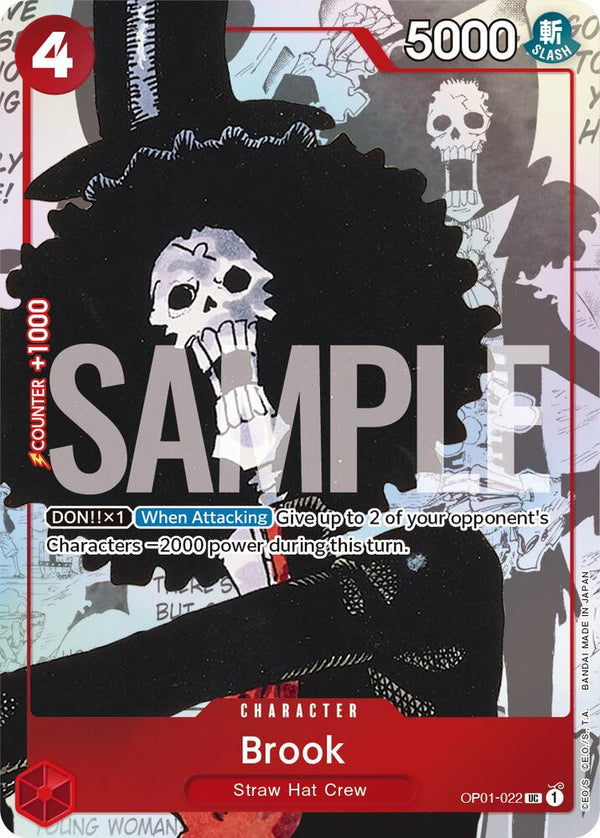 Brook - OP01-022 (Alternate Art) - One Piece Card Game