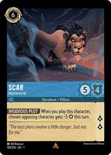 Scar - Mastermind - Disney Lorcana