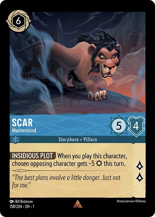 Scar - Mastermind - Disney Lorcana