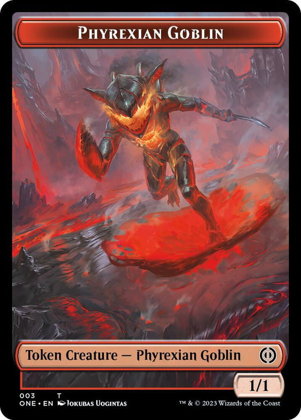 Phyrexian Goblin // Phyrexian Horror Double-Sided Token - Magic: The Gathering