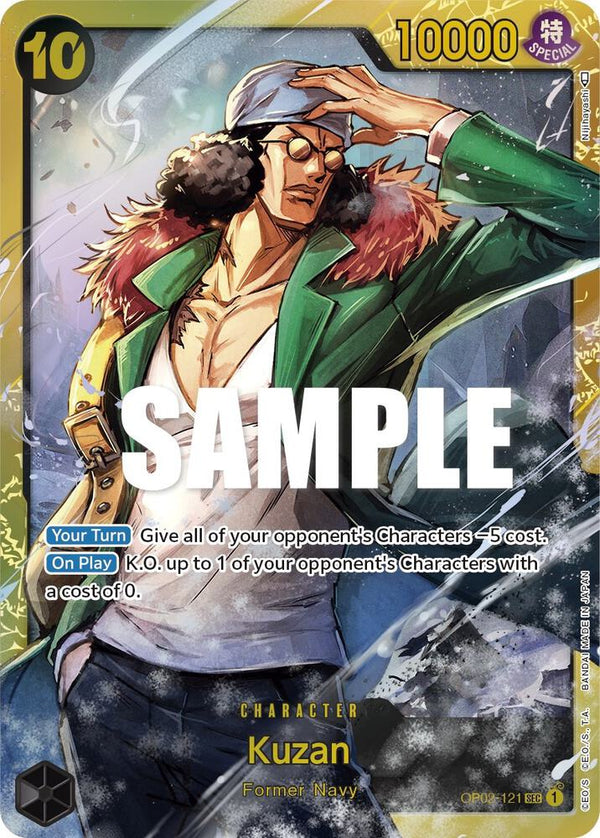 Kuzan (121) - One Piece Card Game