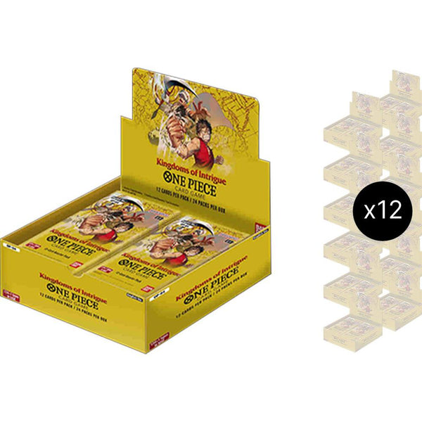 Kingdoms of Intrigue - Booster Box Case - One Piece Card Game