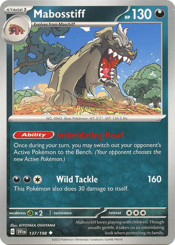 Mabosstiff - 137/198 - Pokémon