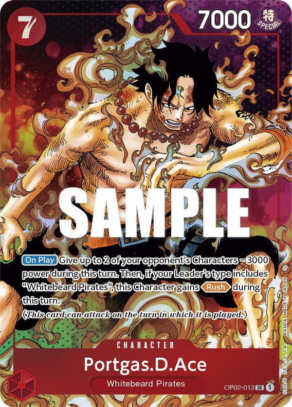 Portgas.D.Ace (Parallel) - One Piece Card Game