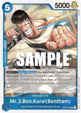 Mr.2.Bon.Kurei (Bentham) - One Piece Card Game