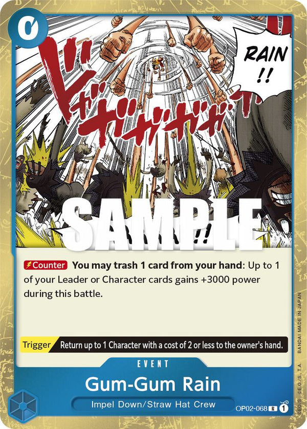Gum-Gum Rain - One Piece Card Game