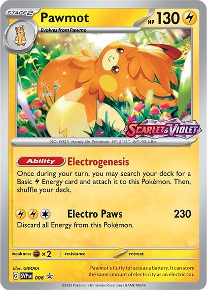 Pawmot - 006 (Prerelease) - Pokémon