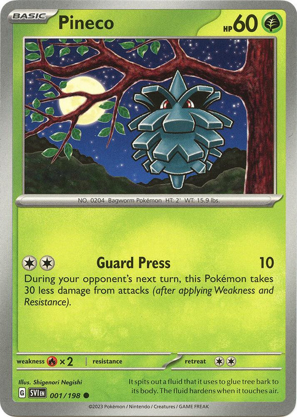 Pineco - Pokémon
