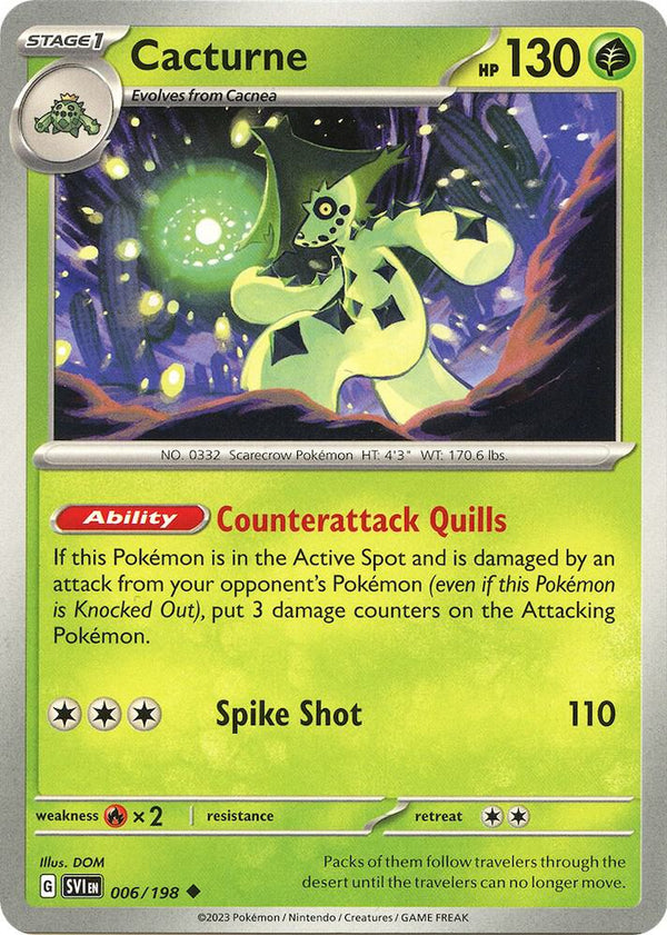 Cacturne - 006/198 - Pokémon