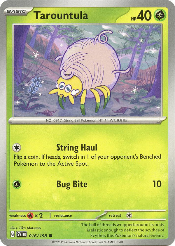 Tarountula - 016/198 - Pokémon