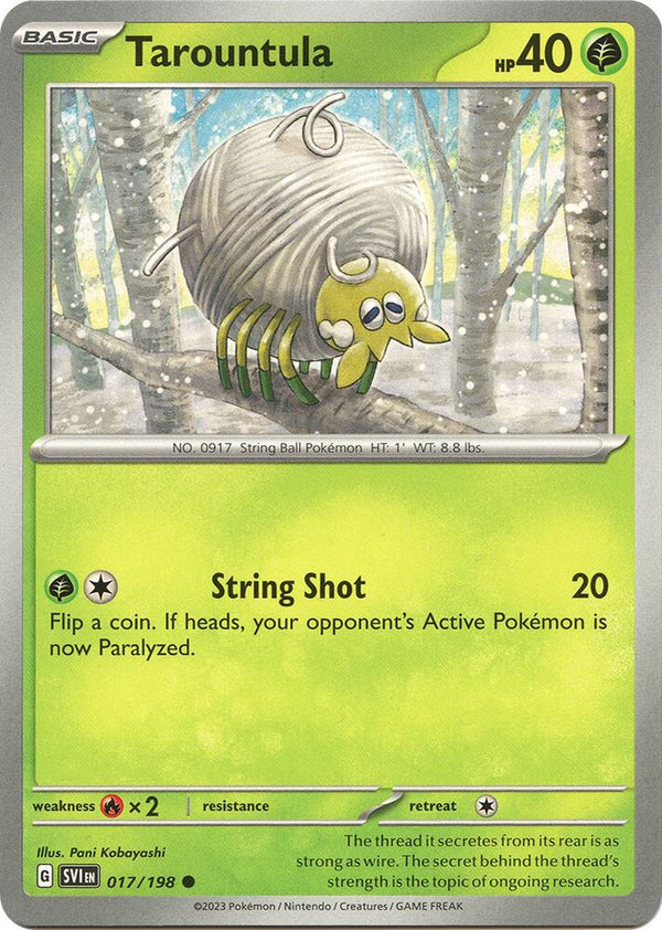 Tarountula - 017/198 - Pokémon