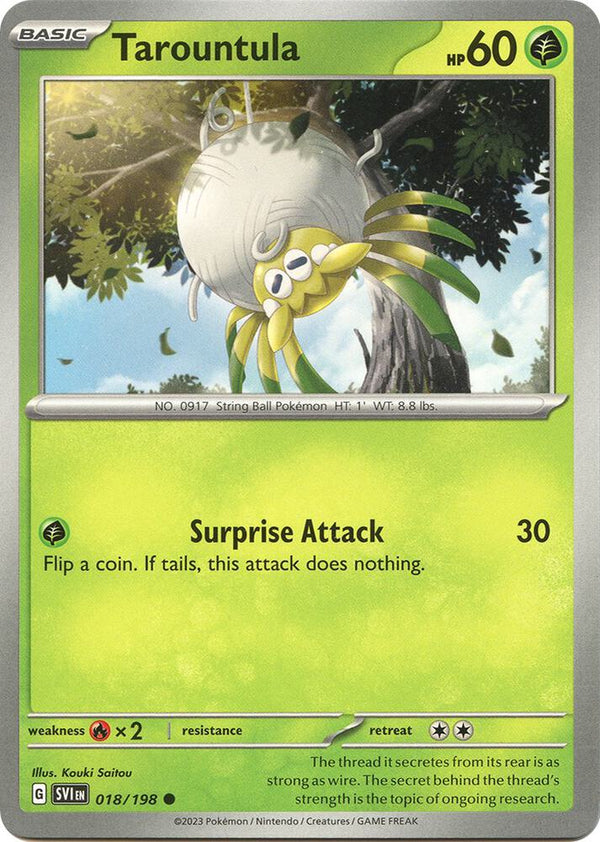 Tarountula - 018/198 - Pokémon