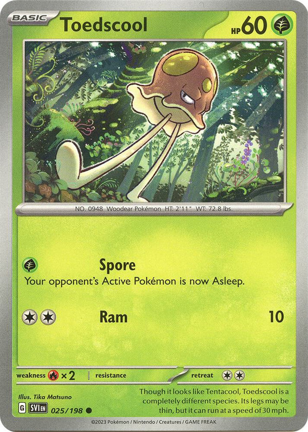 Toedscool - 025/198 - Pokémon