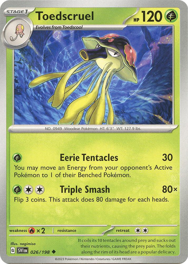 Toedscruel - Pokémon