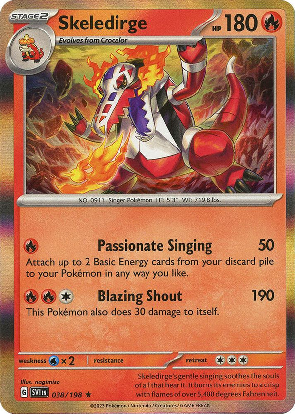 Skeledirge - Pokémon