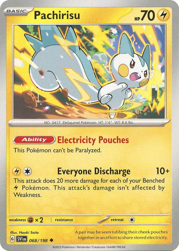 Pachirisu - 068/198 - Pokémon