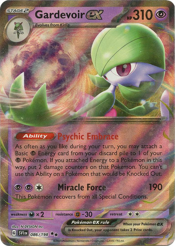 Gardevoir ex - 086/198 - Pokémon