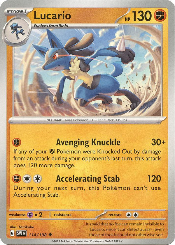 Lucario - 114/198 - Pokémon