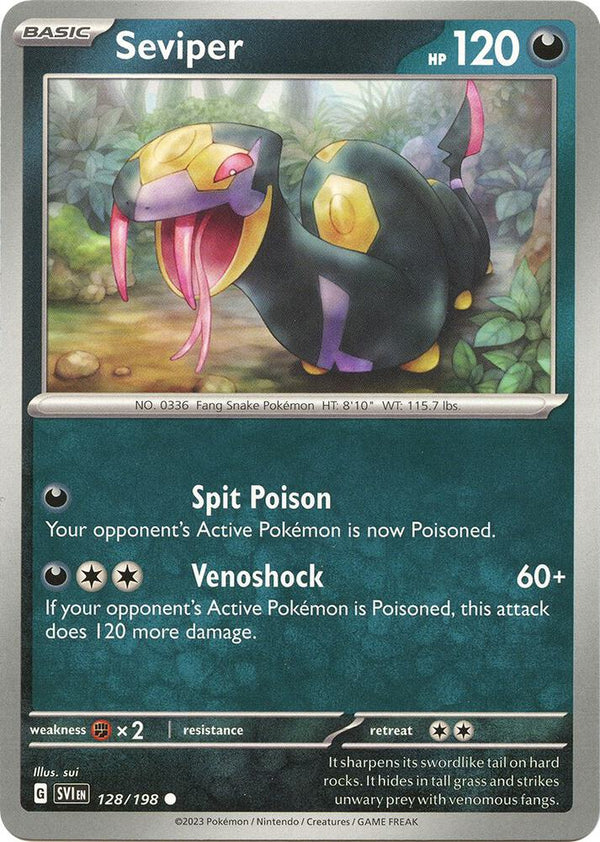Seviper - Pokémon