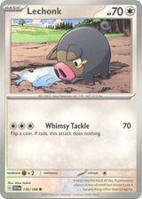 Lechonk - 156/198 - Pokémon
