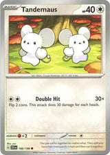 Tandemaus - 160/198 - Pokémon