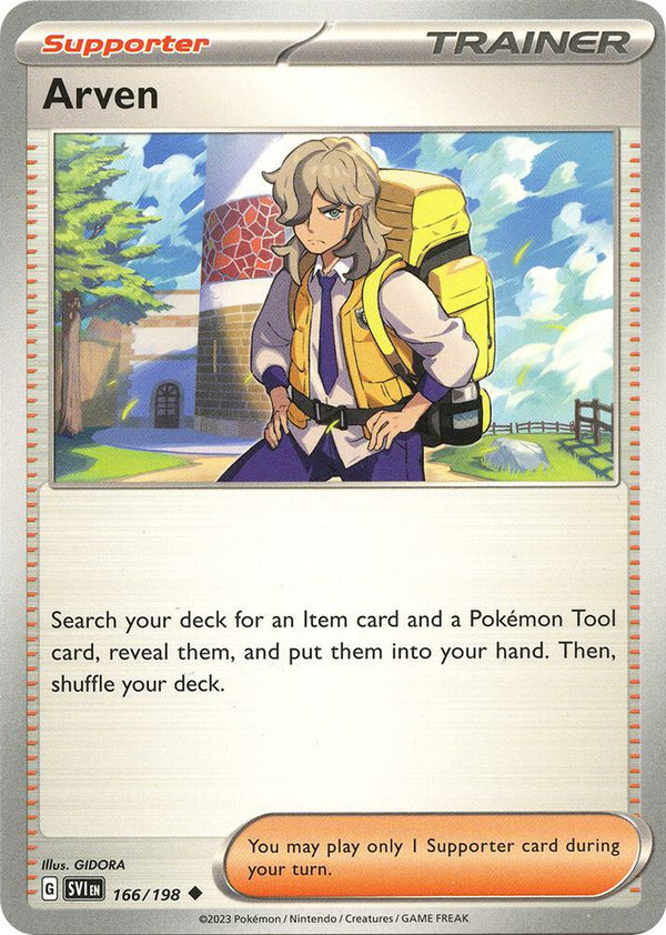 Arven - 166/198 - Pokémon