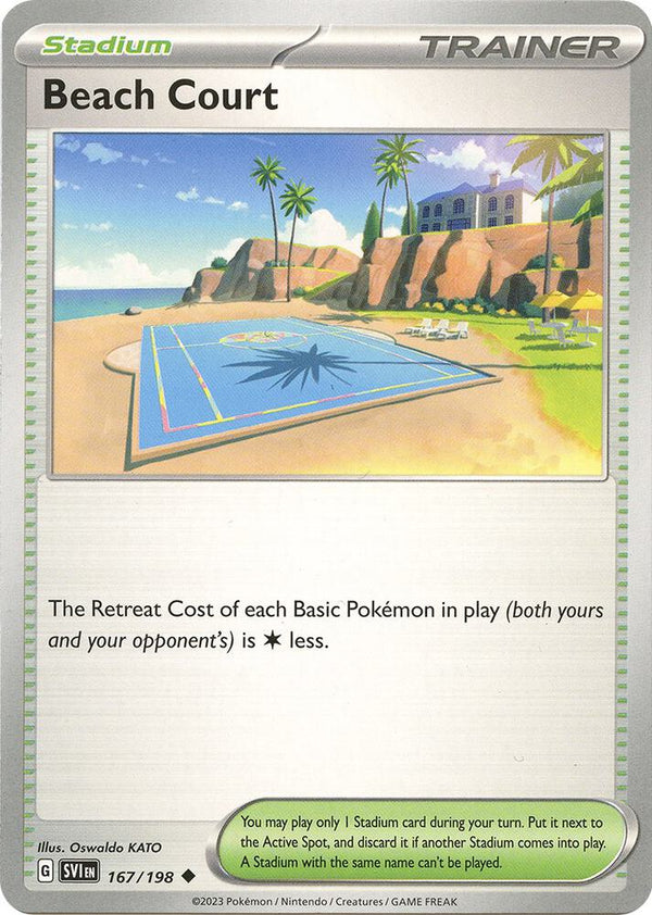 Beach Court - Pokémon