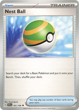 Nest Ball - 181/198 - Pokémon