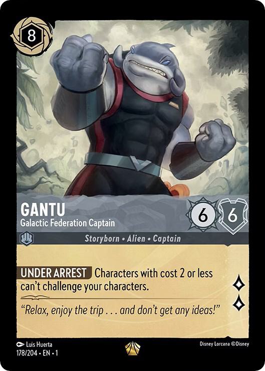 Gantu - Galactic Federation Captain - Disney Lorcana