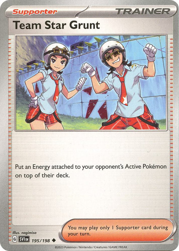 Team Star Grunt - 195/198 - Pokémon