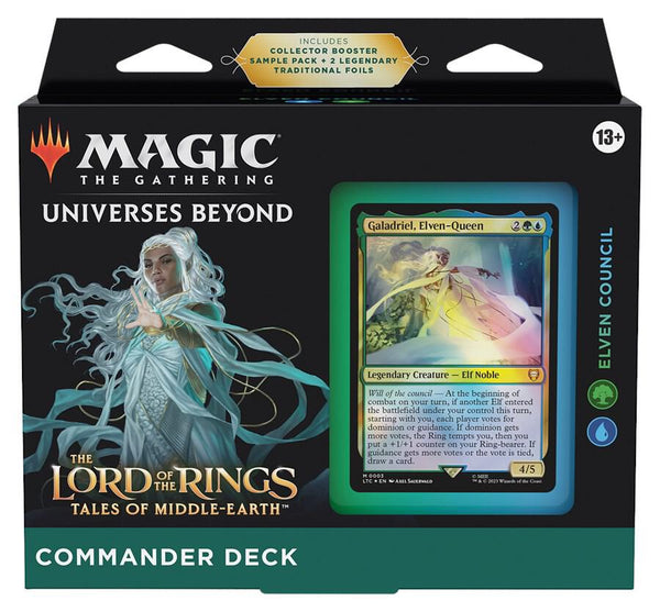 The Lord of the Rings: Tales of Middle-earth Commander Deck - Elven Council - Magic: The Gathering
