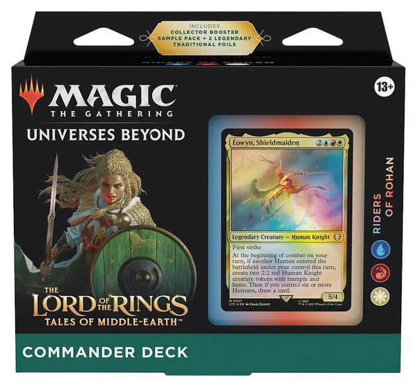 The Lord of the Rings: Tales of Middle-earth Commander Deck - Riders of Rohan - Magic: The Gathering