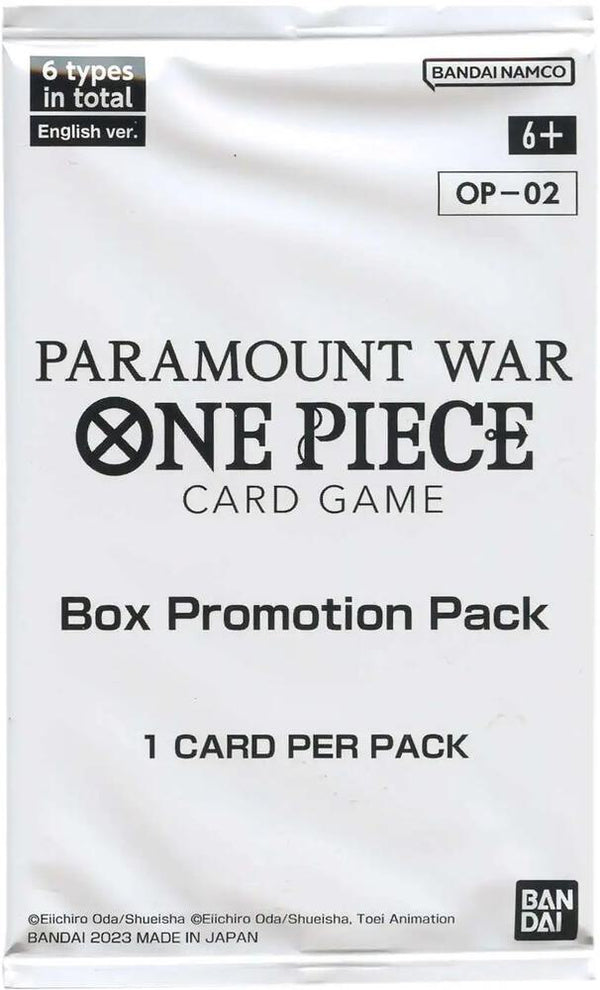 Box Promotion Pack - One Piece Card Game