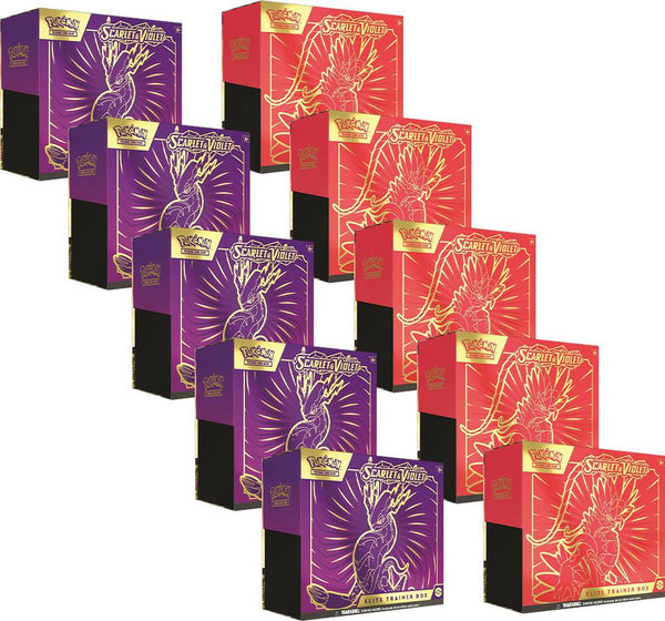 Scarlet & Violet Elite Trainer Box Case - Pokémon