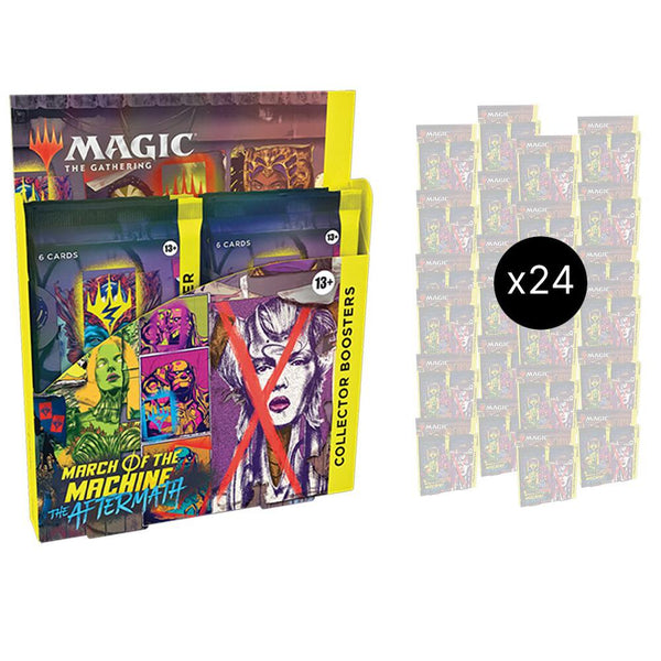 March of the Machine: The Aftermath - Collector Booster Display Master Case - Magic: The Gathering