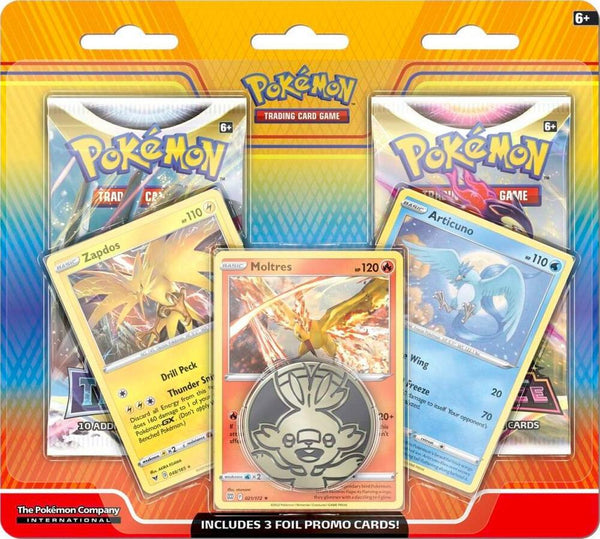 Enhanced 2-Pack Blister Pack [Articuno, Zapdos, & Moltres] - Pokémon