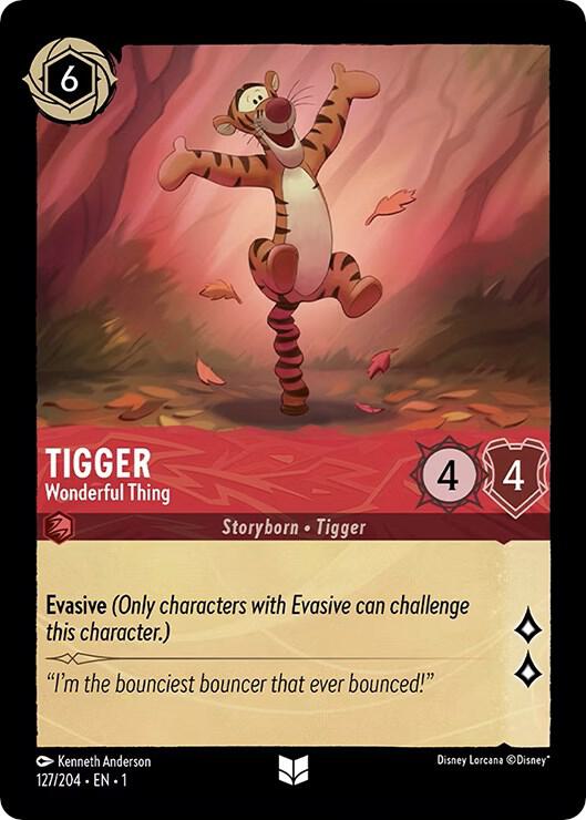 Tigger - Wonderful Thing - Disney Lorcana