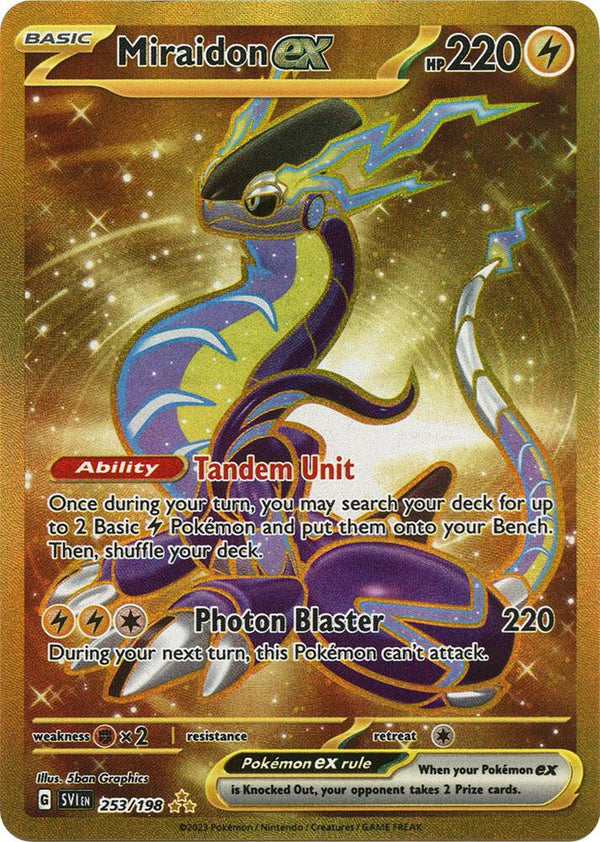 Miraidon ex - 253/198 - Pokémon