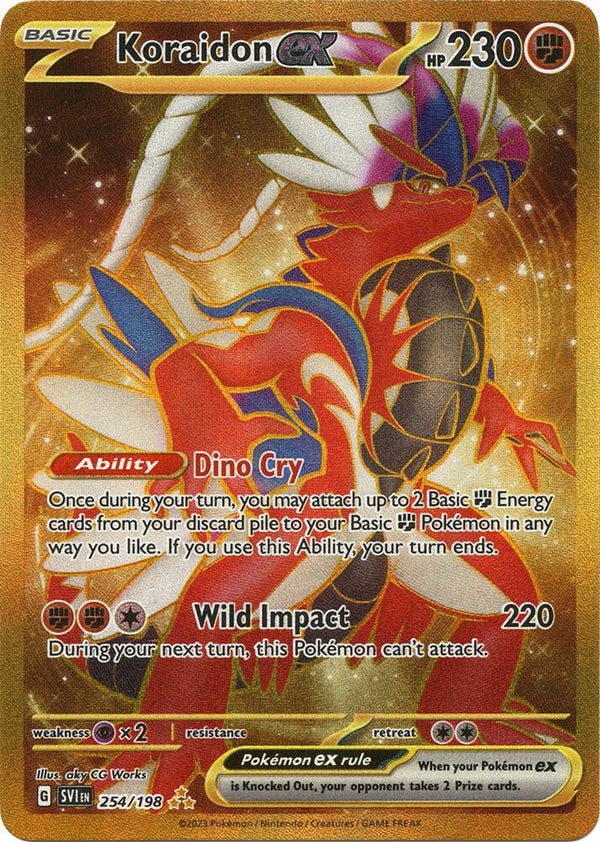 Koraidon ex - 254/198 - Pokémon