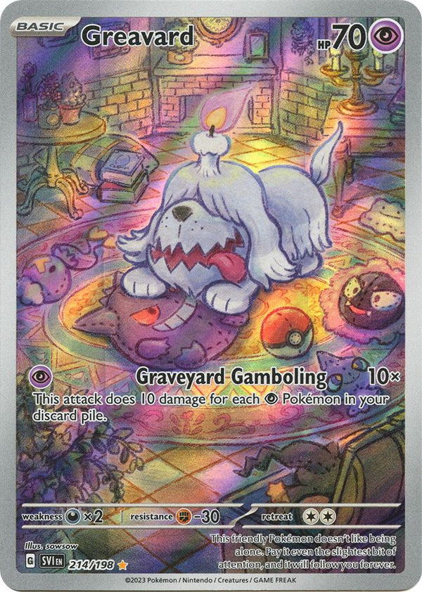 Greavard - 214/198 - Pokémon