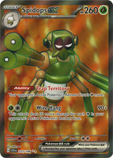 Spidops ex - 223/198 - Pokémon