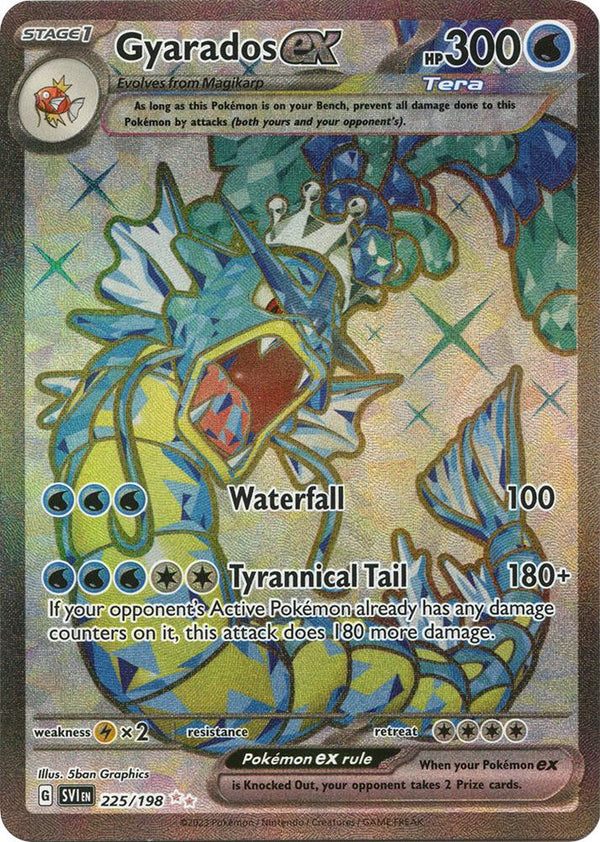 Gyarados ex - 225/198 - Pokémon