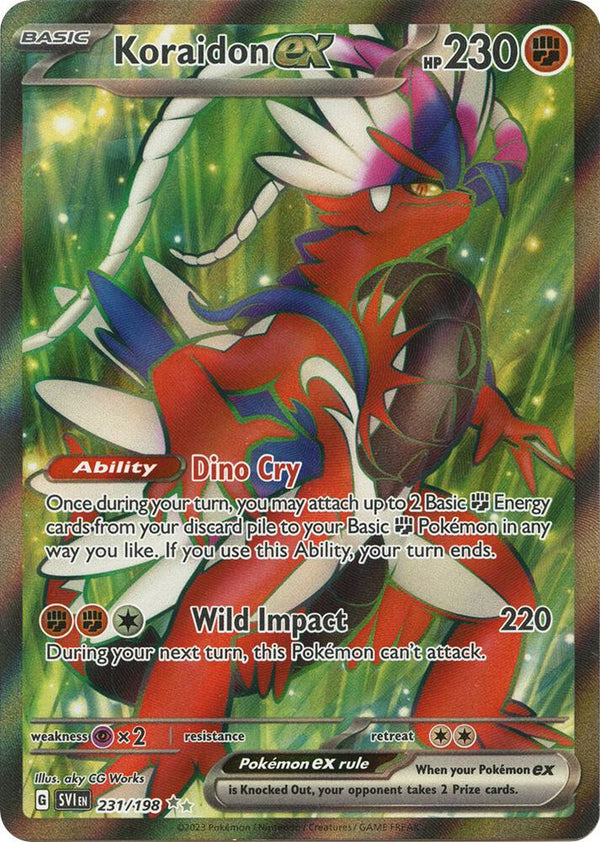 Koraidon ex - 231/198 - Pokémon