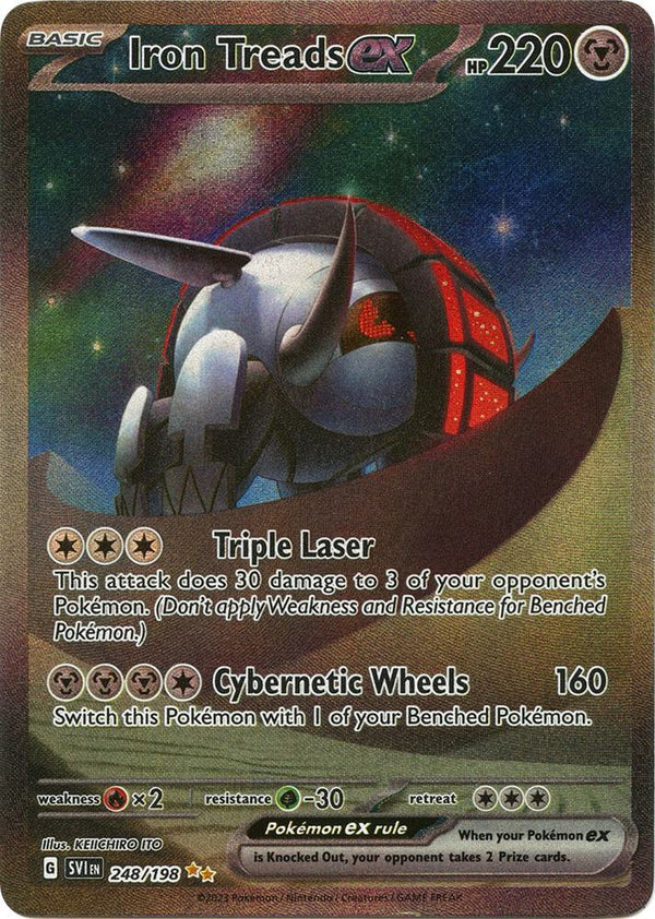 Iron Treads ex - 248/198 - Pokémon