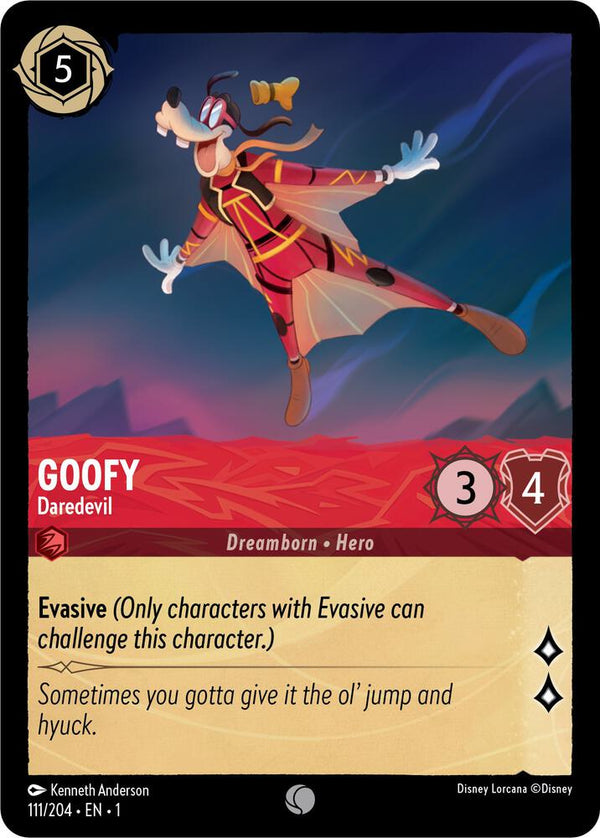 Goofy - Daredevil - Disney Lorcana